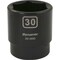 Dynamic 1/2" Drive Standard Socket, Black Phosphate, Tools 1/2" Drive 6 Point Metric, 30mm Standard Length D014030 - alternate 1
